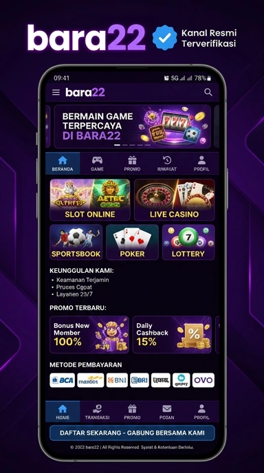 Kanal Resmi bara22 untuk Pengguna Android Indonesia